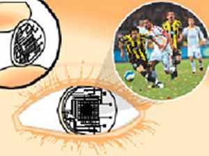 Televizyonu gözümüze takacağız