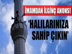 İmamın anonsu köylüyü ayağa kaldırdı
