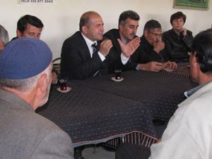 Baloğlu Çeltik ve Tuzlukçu esnafıyla buluştu