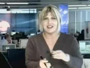 Televizyon tarihinde bir ilk (video)
