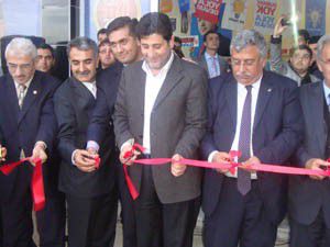 Ağralının seçim bürosu açıldı