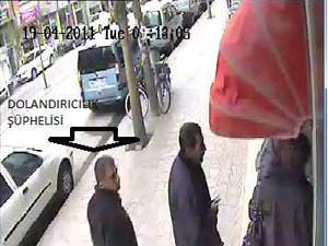 Dolandırıcıyı beyaz ayakkabısı yakalattı