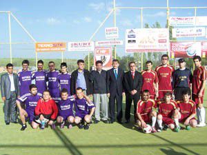 Futbol turnuvası dualarla başladı