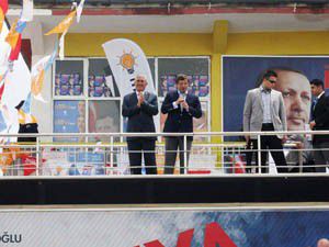 Davutoğlunun seçim turları devam ediyor
