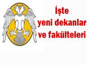 Selçuk Üniversitesine 3 dekan atandı
