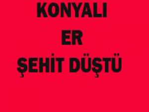 Konyalı er son yolculuğuna uğurlandı