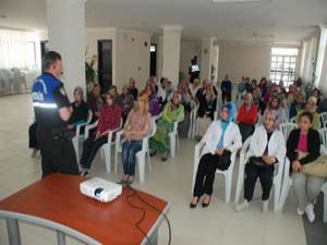 KARMEK kursiyerlerine güvenlik semineri