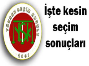 YSK kararını verdi