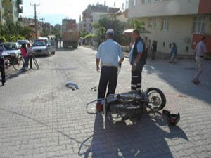 Beyşehirde kaza: 1 yaralı