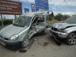 Konyada trafik kazası: 1 ağır yaralı