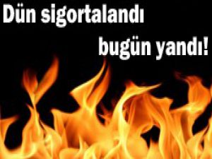 Konyada şüpheli yangın
