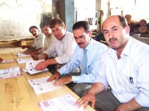 Akşehirde iş yerinde Kuran eğitimi