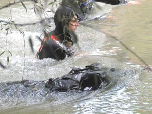 Konyada çaya giren bir kişi boğuldu