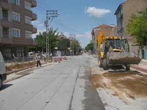 Cadde ve sokaklar modernize ediliyor