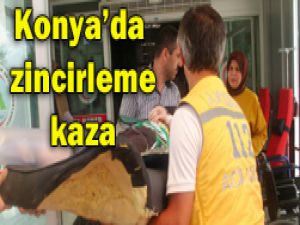 Konyada trafik kazası: 2 ölü, 7 yaralı