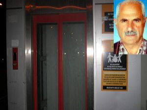 Engelli asansörünü kullanamadı ve