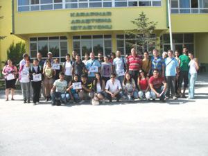 Karapınarda çölleşme modeli okulu sona erdi