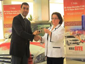 Kulesite 7. yıla özel Mercedes verdi