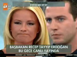 Canlı yayında şok telefon