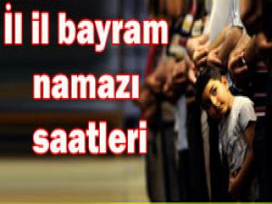 Konyada kaçta kılınacak?