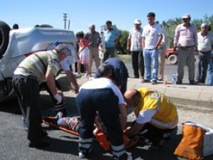 Konyada trafik kazası: 5 yaralı