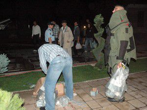 Şüpheli kutudan hac malzemeleri çıktı