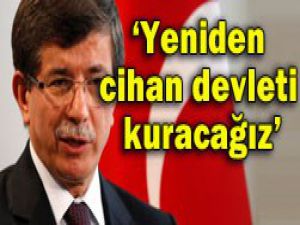 Davutoğlu Sivas Kongresinde konuştu