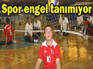 Engelli sporcunun azmi