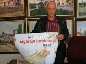 Kontensan sigaraya savaş açtı
