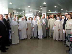 Akşehirde kutsal topraklara yolculuk sona eriyor