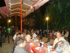 AK Parti Meram mahalle temsilcileriyle bir arada