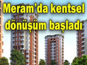TOKİ kentsel dönüşümü başlattı