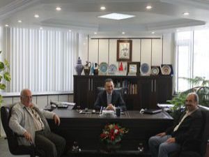 İsmail Üzmez Başkan Taşcıyı ziyaret etti