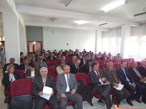 Akşehirde müdürler toplantısı yapıldı