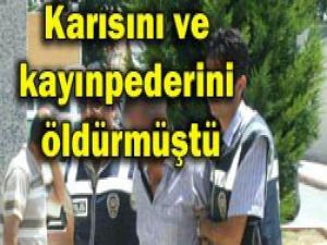 Cinayet zanlısı hakim karşısında