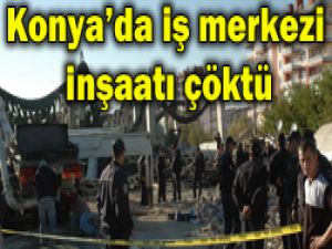 Konyada inşaat çöktü: 6 yaralı