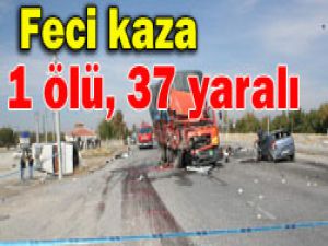 Afyonkarahisar-Konya yolunda kaza