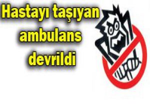 Konyada ambulans devrildi: 1 ölü