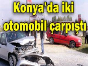 Konyada trafik kazası