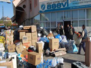 Rida yardımları yola çıkıyor