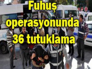 6 ilde eşzamanlı fuhuş operasyonu