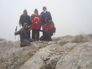 Seydişehirli Dağcılar Atatürk dağında