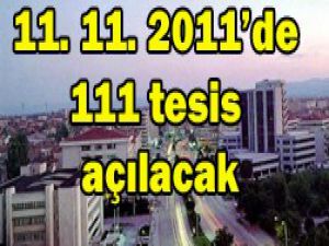 Konyada hangi tesisler açılacak?