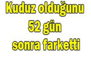 Kuduz hastalığına bulaşan kişi öldü