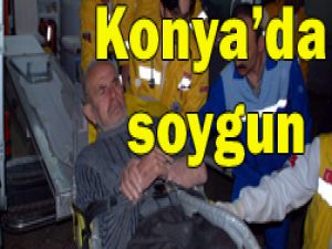 Konyada elektroşoklu saldırı