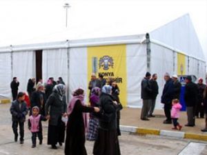 Konyalı hacılara bekleme salonu