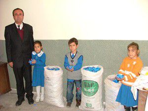Kuluda mavi kapak kampanyasına destek