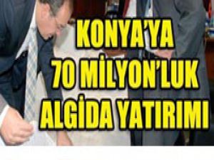 Konyaya 70 milyon Avro yatırım