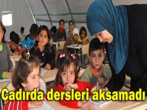 Kızılayın elinde çadır kalmadı
