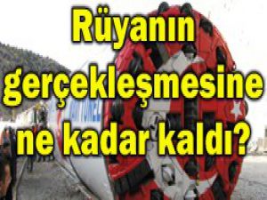 Mavi Tünelde sona yaklaşıldı